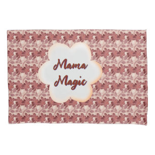 Custom and personalized mother's day floral gift pillow case