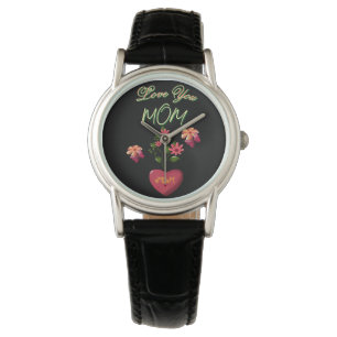 Custom and Personalized Mother's Day Floral gift  Watch