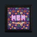 Custom and personalized mother's day gift  lumbar box<br><div class="desc">Stylish mom typography design featuring clean and modern lettering. Perfect for mothers day gifts,  family themed products,  and everyday appreciation designs. Works great on t-shirts,  mugs,  stickers,  and more. A versatile and heartwarming typography graphic suitable for all seasons and occasions.</div>