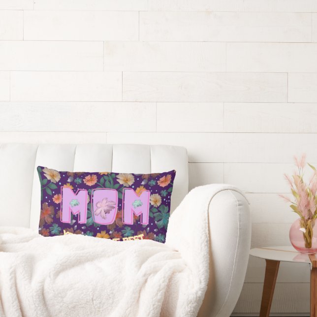 Custom and personalized mother's day gift  lumbar pillow (Couch)