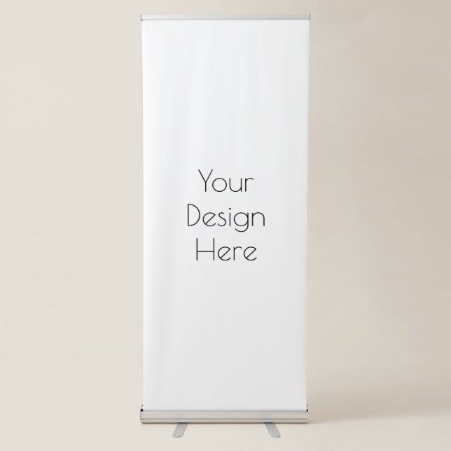 Custom and Personalized Retractable Banner (Front)