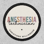 Custom Anesthesia Technician Retro Anesthetic Tech Patch
