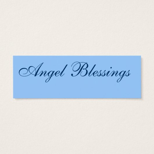 Custom Angel Blessing Love Notes (Back)