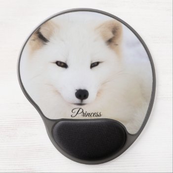 Custom Animal Your Own Photo With Text Gel Mouse Pad by Nordic_designs at Zazzle