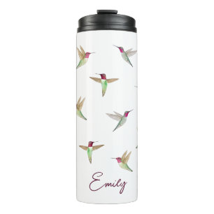 Custom Anna's Hummingbirds Thermal Tumbler