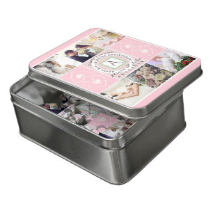 Custom Anniversary 6 Photos Commemorative Jigsaw Puzzle