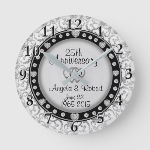 Custom Anniversary Clock