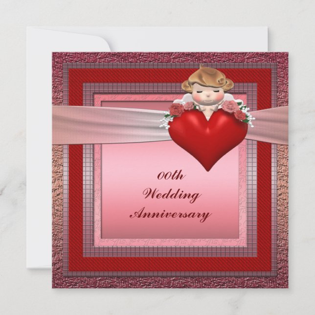 Custom Anniversary Party Invitation (Front)