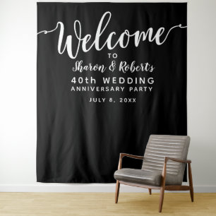 Custom anniversary Party Photo Booth Backdrop