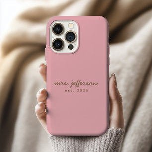 Custom Anniversary Phone Case Gift for Him or Her