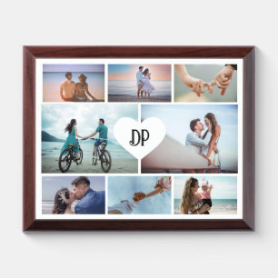 Custom Anniversary Photo Collage Frame Gift DP7 Award Plaque
