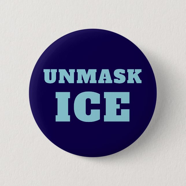 Custom Anti ICE Protest Signs Button (Front)