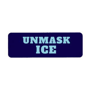 Custom Anti ICE Protest Signs Label