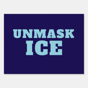 Custom Anti ICE Protest Yard Signs