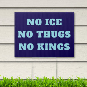 Custom Anti ICE Protest Yard Signs