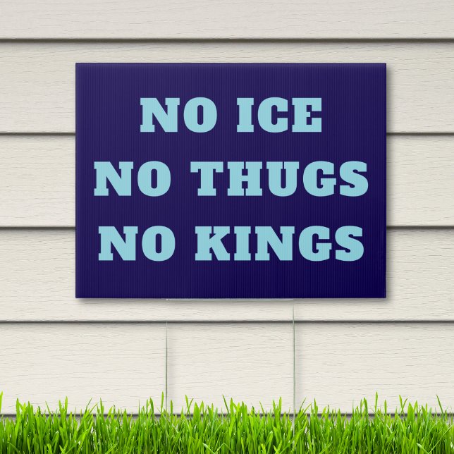 Custom Anti ICE Protest Yard Signs (Creator Uploaded)