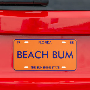 Custom Any Color Any Text Design Personalized License Plate