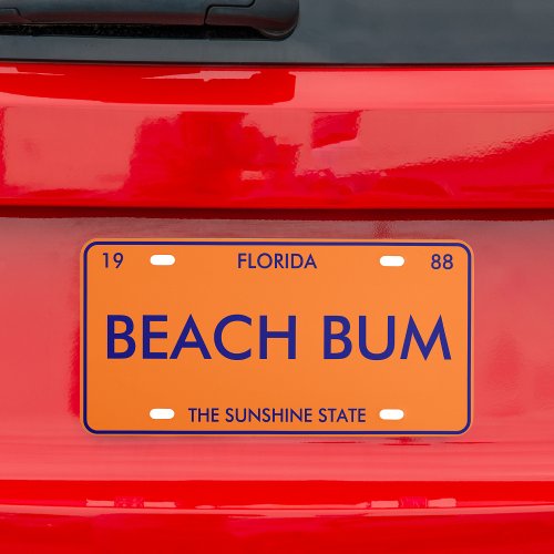 Custom Any Color Any Text Design Personalized License Plate