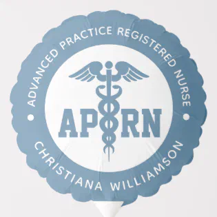 Custom APRN Advanced Practice Registered Nurse Balloon