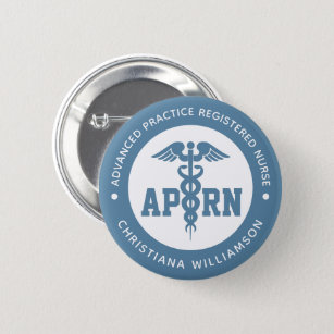 Custom APRN Advanced Practice Registered Nurse Button