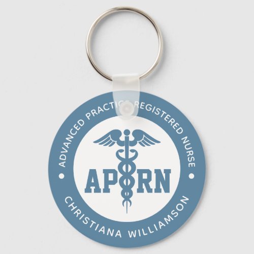 Custom APRN Advanced Practice Registered Nurse Keychain