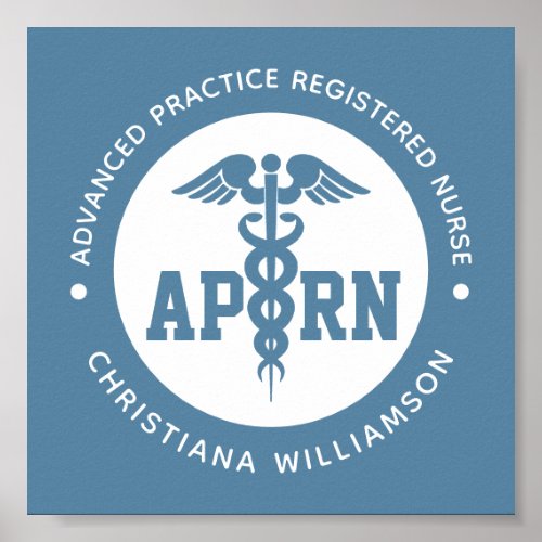 Custom APRN Advanced Practice Registered Nurse Poster