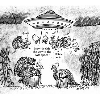 Custom apron design with a house