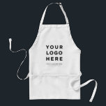 Custom Apron Uniform Business Logo Promotional<br><div class="desc">Easily personalize this custom apron with your own company logo, business slogan, and website address. Promotional aprons custom branded with your business logo can be a uniform for employees, wait staff, and workshops, or promotional giveaways for customers. This apron with pockets is ideal for a catering company, chef, restaurant, bakery,...</div>