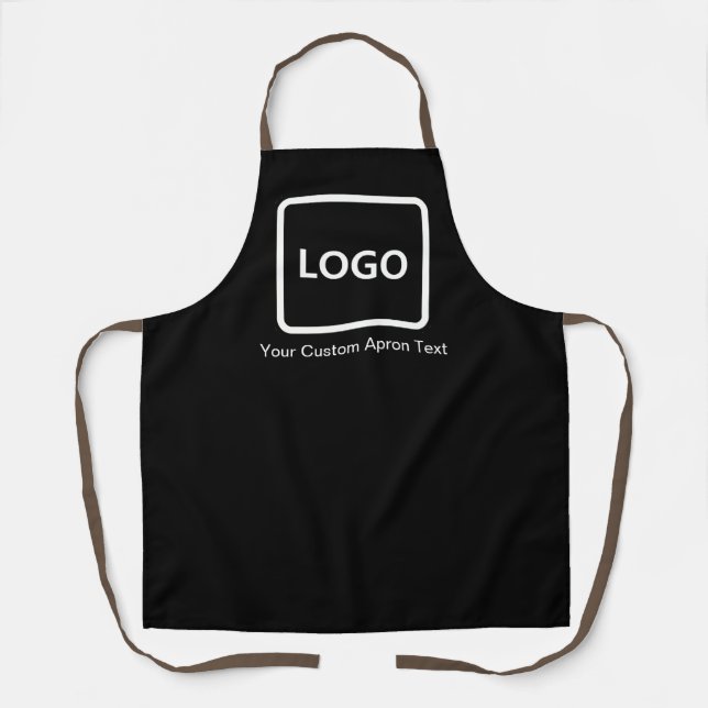 Custom Apron with Business Logo Personalized (Front)