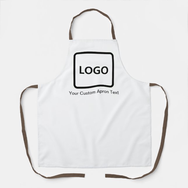 Custom Apron with Business Logo Personalized (Front)