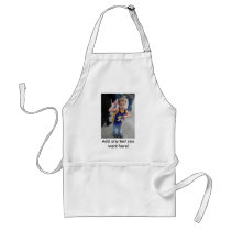 Custom Apron with Picture and Text Custom Apron with Picture and Text