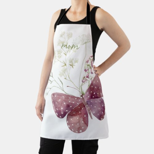 Custom Aprons for Womens Aprons Butterfly Apron 
