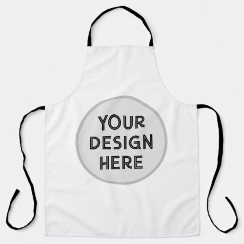 Custom Aprons Your Design Large All Over Print Apron