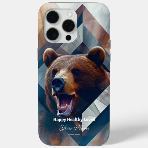 Custom  Arctic Roar iPhone 15 ProMax Case