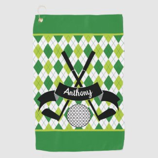 Custom Argyle Green