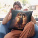 Custom Aries Zodiac Horoscope Fantasy Sun Sign Throw Pillow at Zazzle