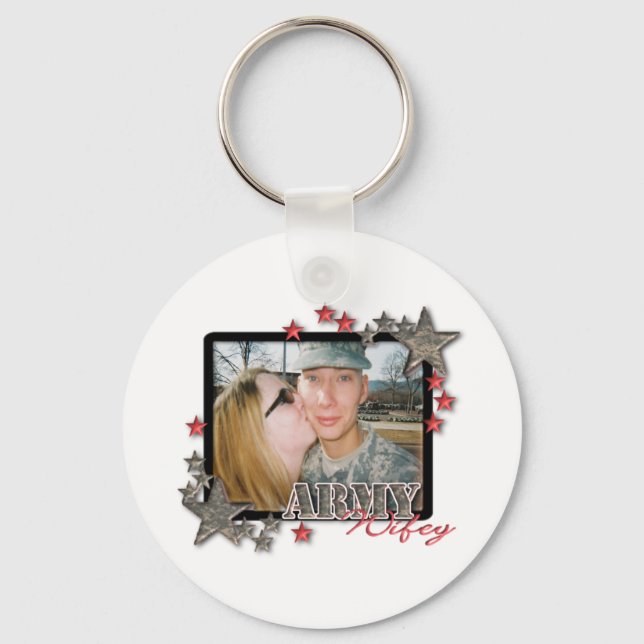 Custom Army Key Keychain (Front)