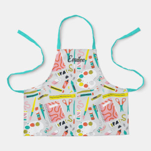 Custom Art Supply All-Over Print Art Apron