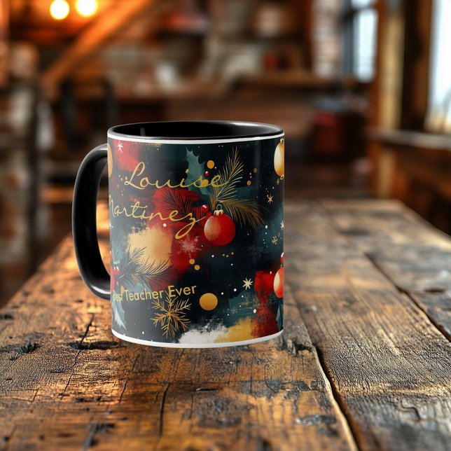 Custom Artistic Holiday Mug - Personalized Design (Creator Uploaded)