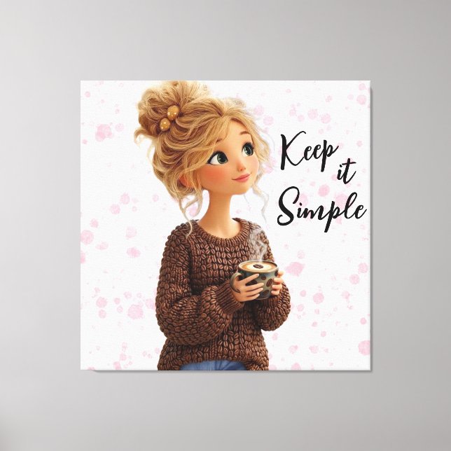 Custom Artistry for Life’s  Canvas Print (Front)