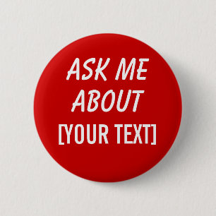 Custom Ask Me About button