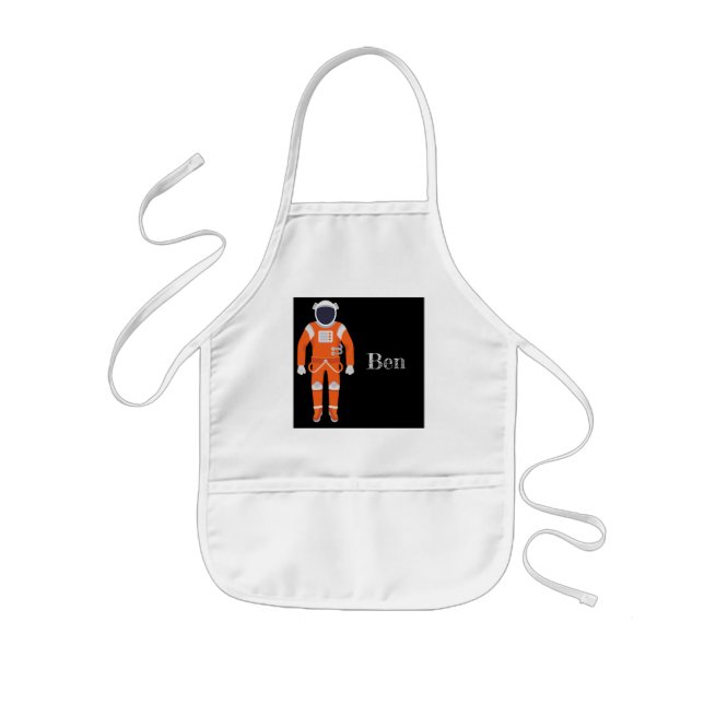 Custom Astronaut Apron  (Front)