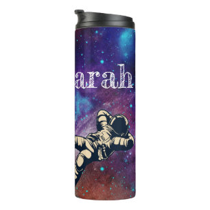 Custom Astronaut Nebula Outer Space  Thermal Tumbler