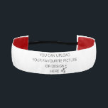 Custom Athletic Headband<br><div class="desc">Customise your design in template. After you are done editing,  download your file in a JPG format ( don’t forget to turn on the bleed option ). Upload your design here by clicking on the blue “personalise” button.</div>