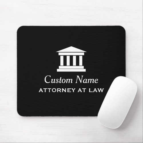 Custom attorney at law office mouse pad