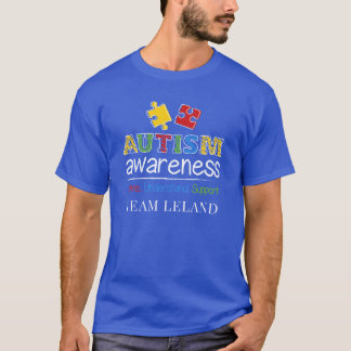 Custom Autism Awareness Love Understand Support T-Shirt