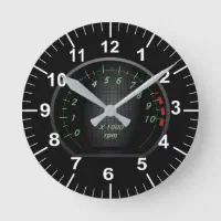 Charger Tic-Toc-Tach Clock