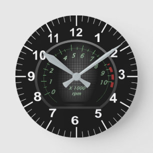 Custom Auto Car Themed Wall Clock