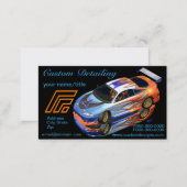 Custom Auto Detailing Business Cards (Front/Back)