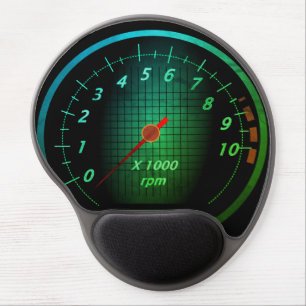 Custom automotive Themed Gel Mouse Pad